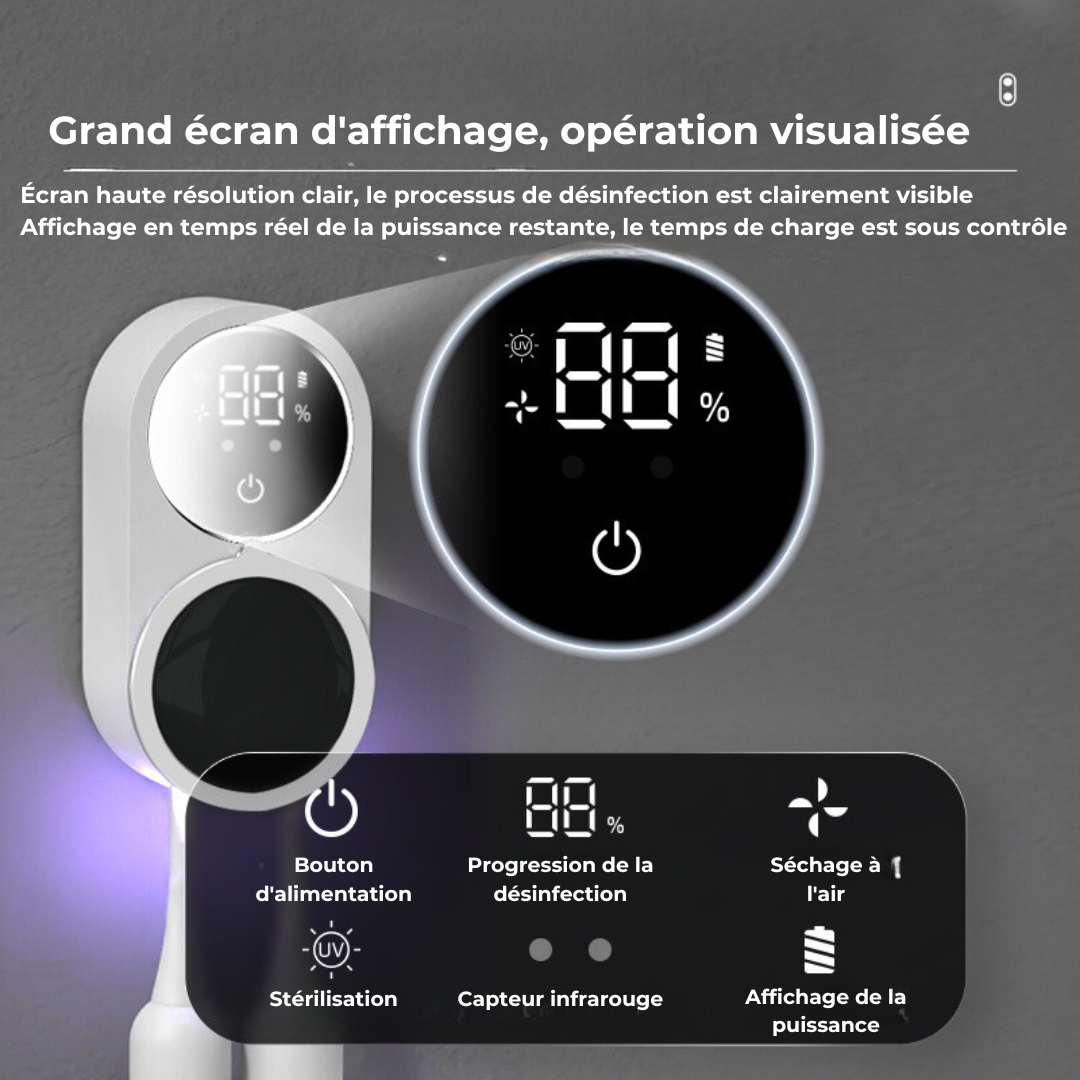 Stérilisateur UV pour Brosse à Dents