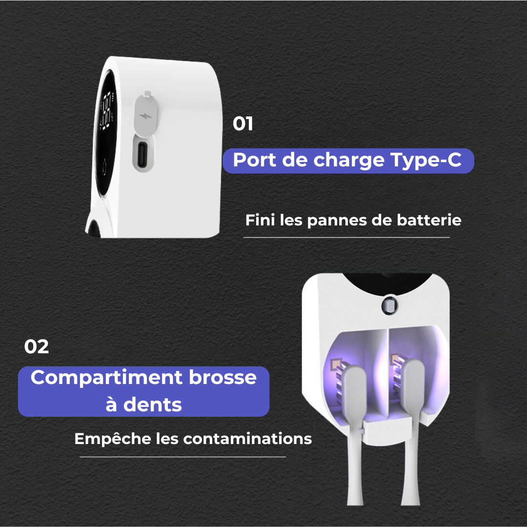 Stérilisateur UV pour Brosse à Dents